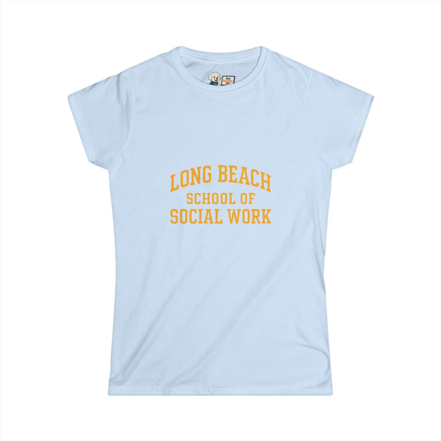 California State Long Beach School of Social Work -Women's Softstyle Tee