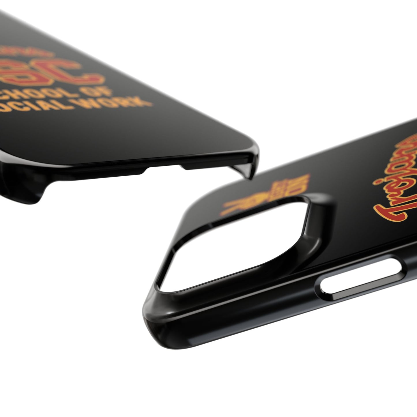 USC Trojans Slim I-Phone Case - School of Social Work (Black)