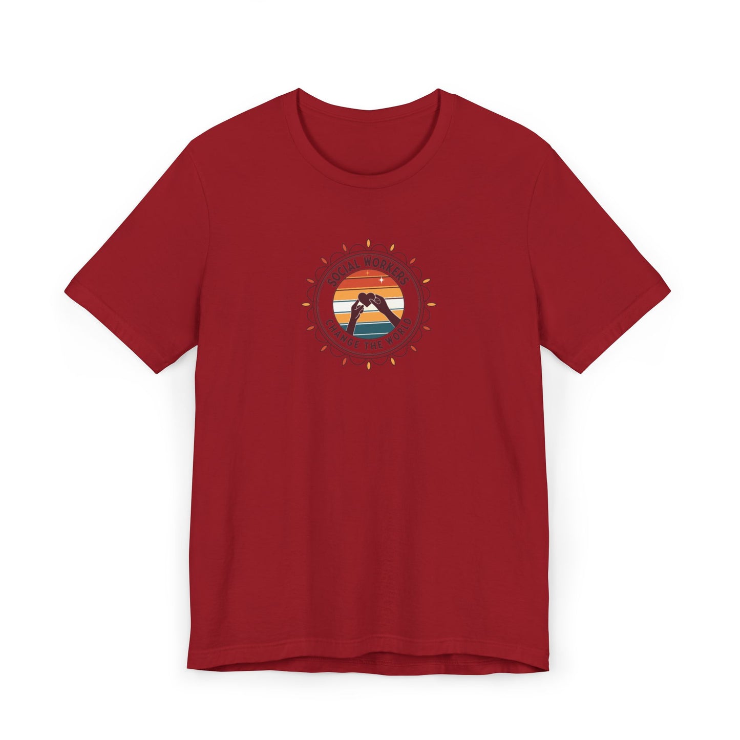 T-Shirt — Soul Worker Retro Sunset Graphic (Find Your Way) - Social Worker