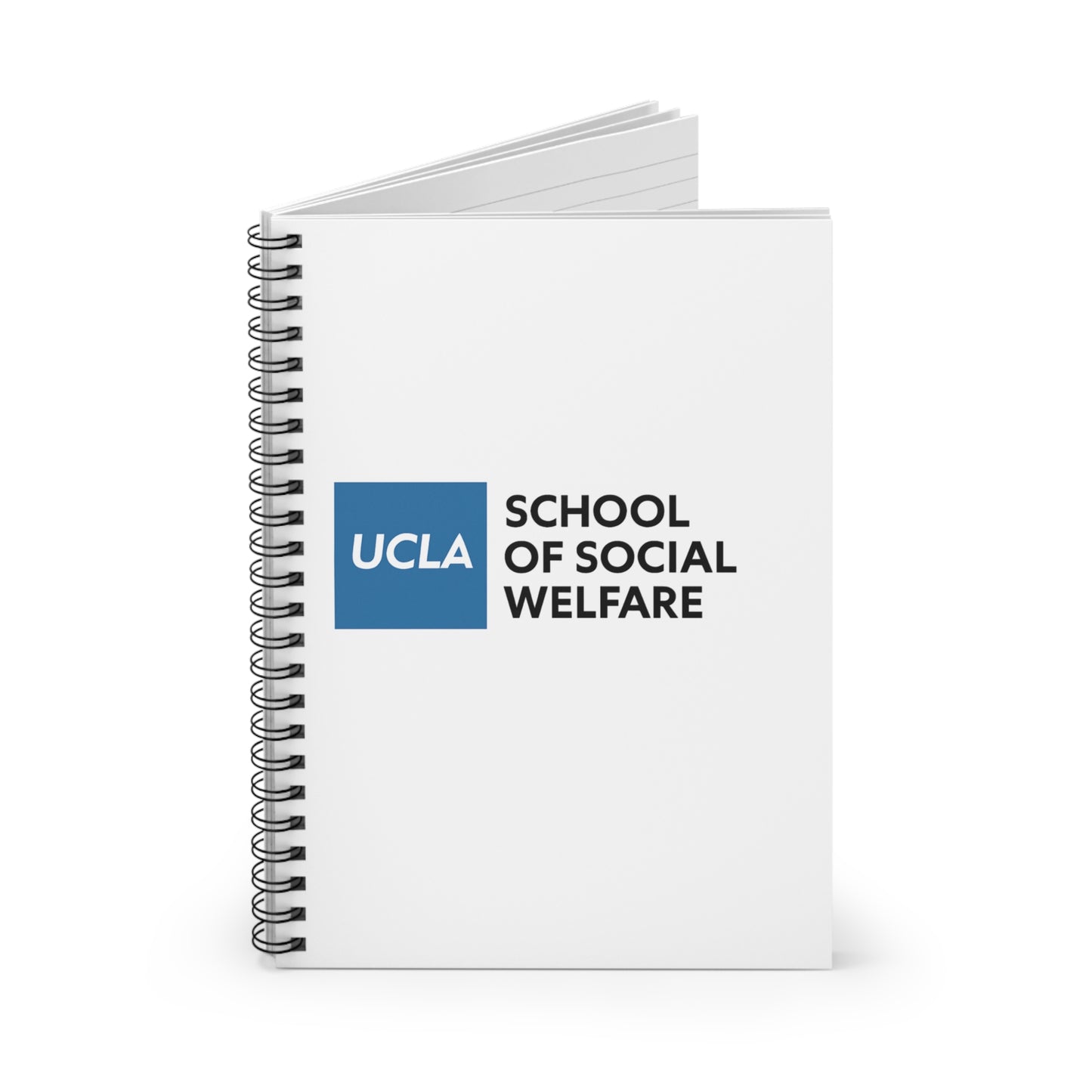 UCLA School of Social Welfare -  Spiral Notebook - Perfect for Students & Professionals