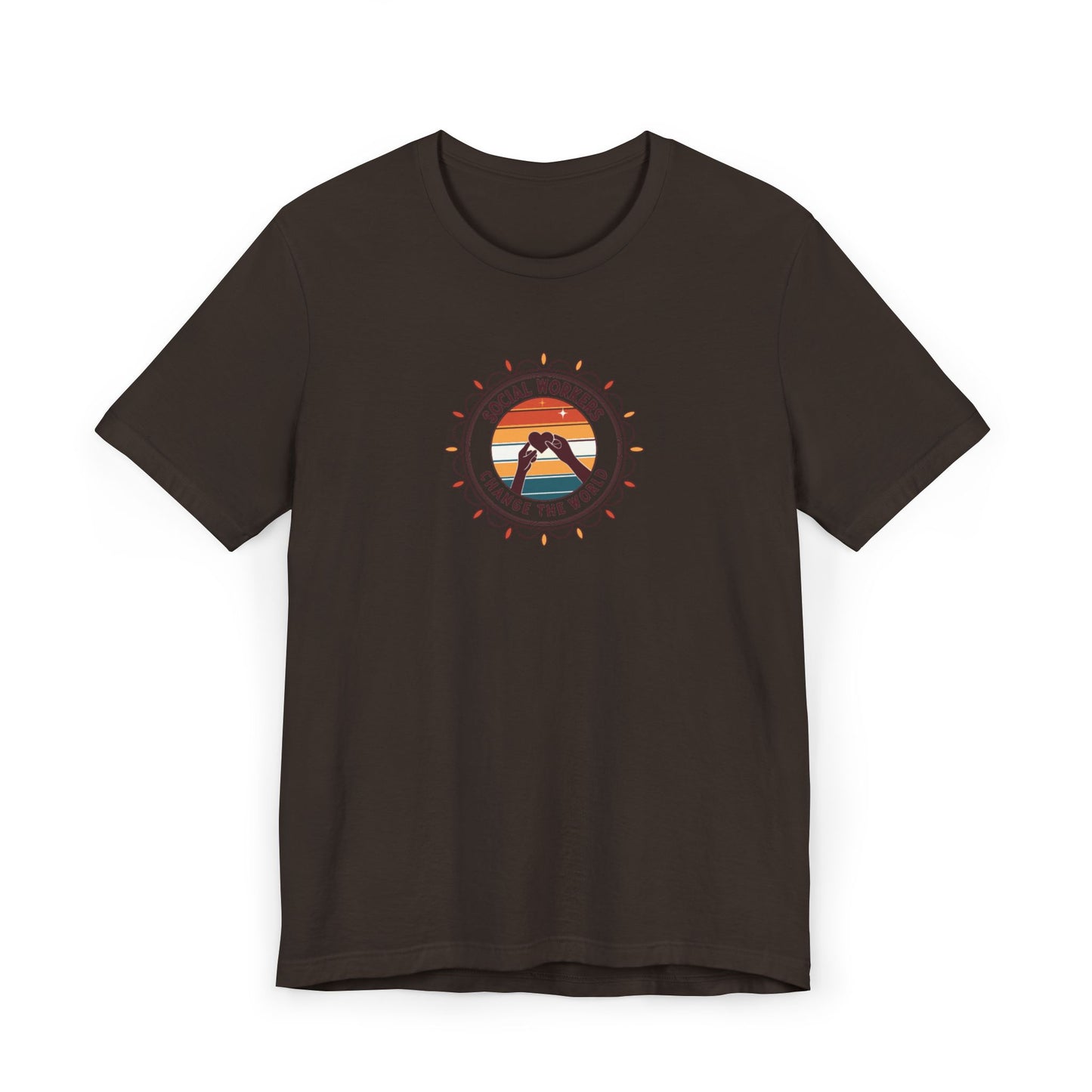 T-Shirt — Soul Worker Retro Sunset Graphic (Find Your Way) - Social Worker