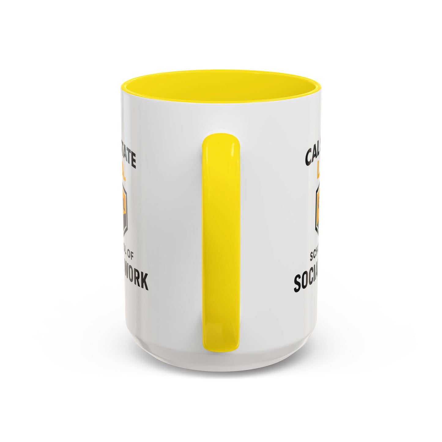CSULA. - School of Social Work -Accent Mug - 15oz
