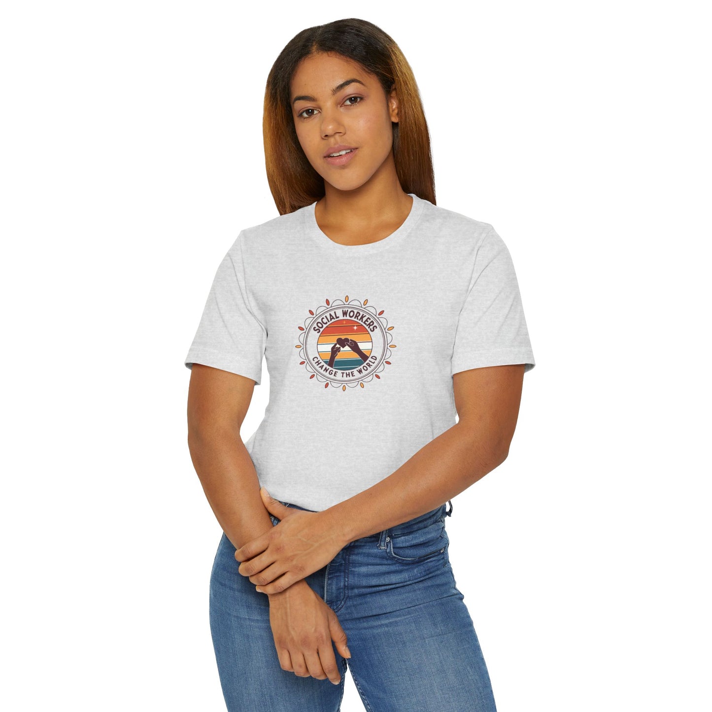 T-Shirt — Soul Worker Retro Sunset Graphic (Find Your Way) - Social Worker