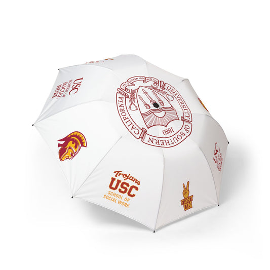USC School of Social Work Foldable Umbrella - Semi-Automatic
