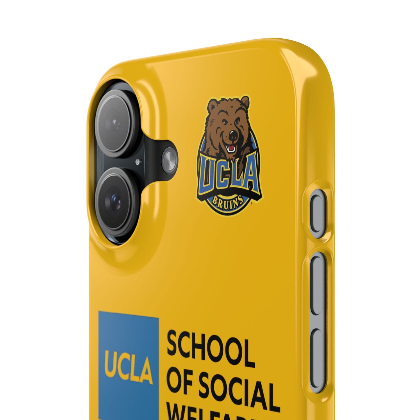 UCLA Slim I-Phone Case - School of Social Welfare (Yellow)