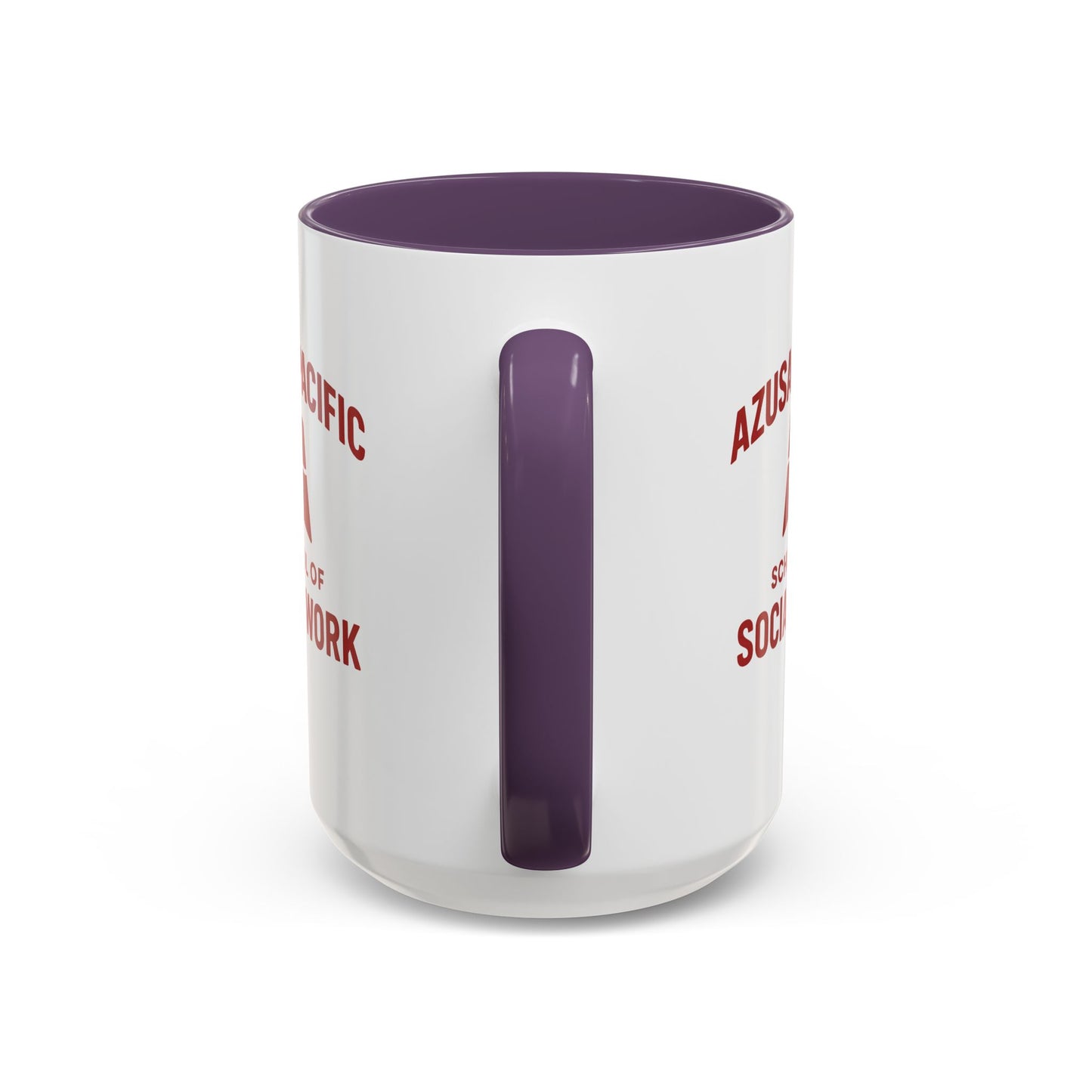 Azusa Pacific University - School of Social Work -Accent Mug - 15oz