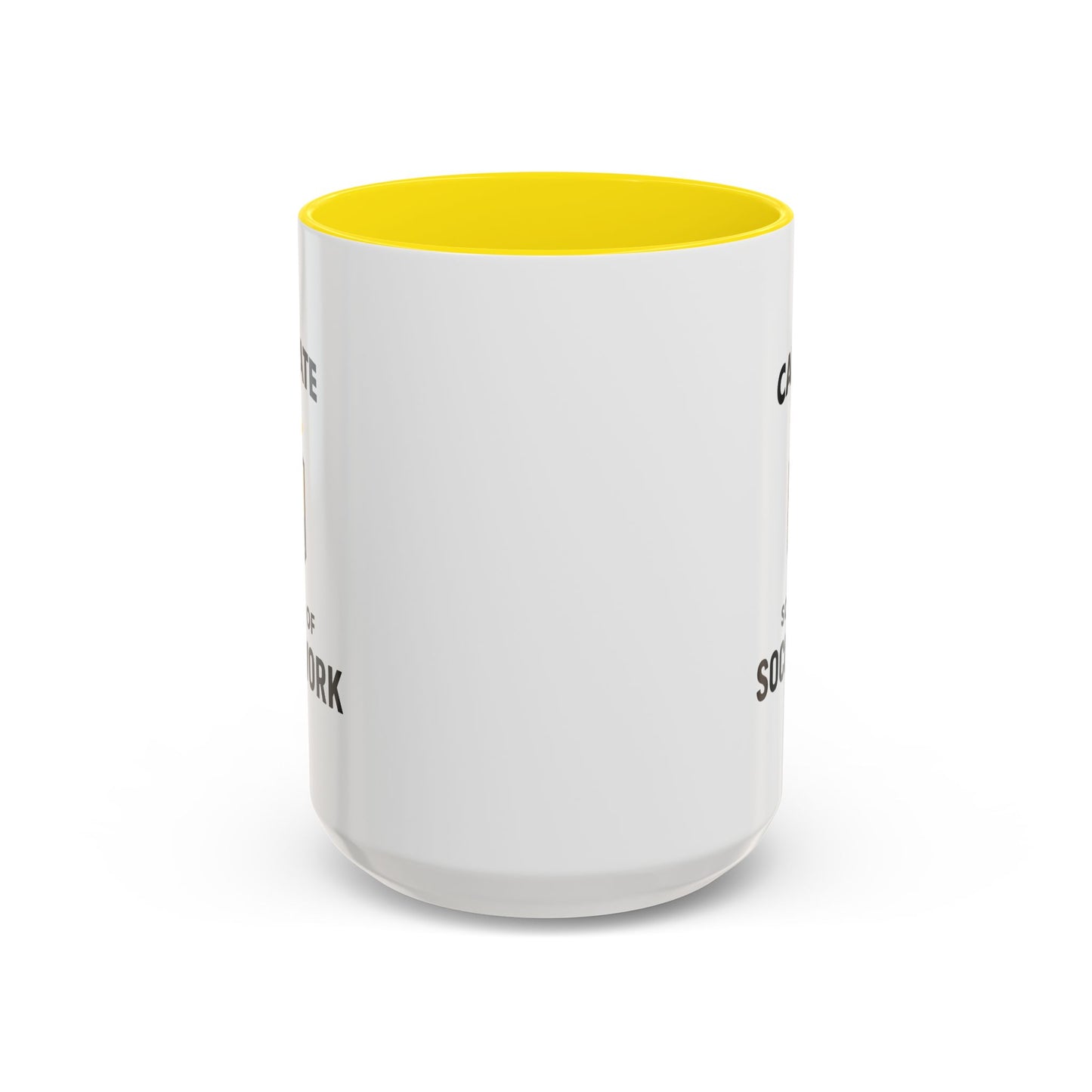 CSULA. - School of Social Work -Accent Mug - 15oz