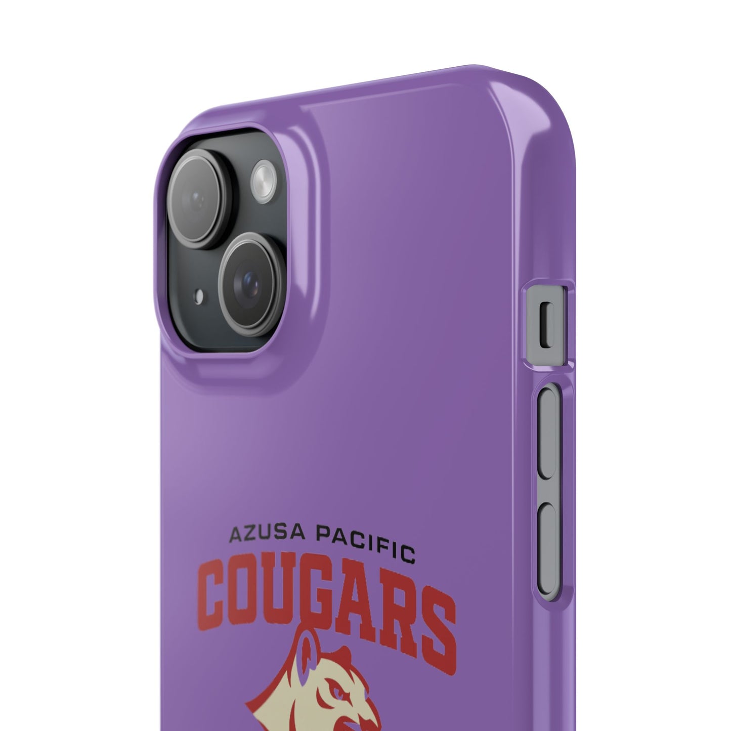 Azuza Pacific University - Slim I-Phone Case - School of Social Work (Light Purple)