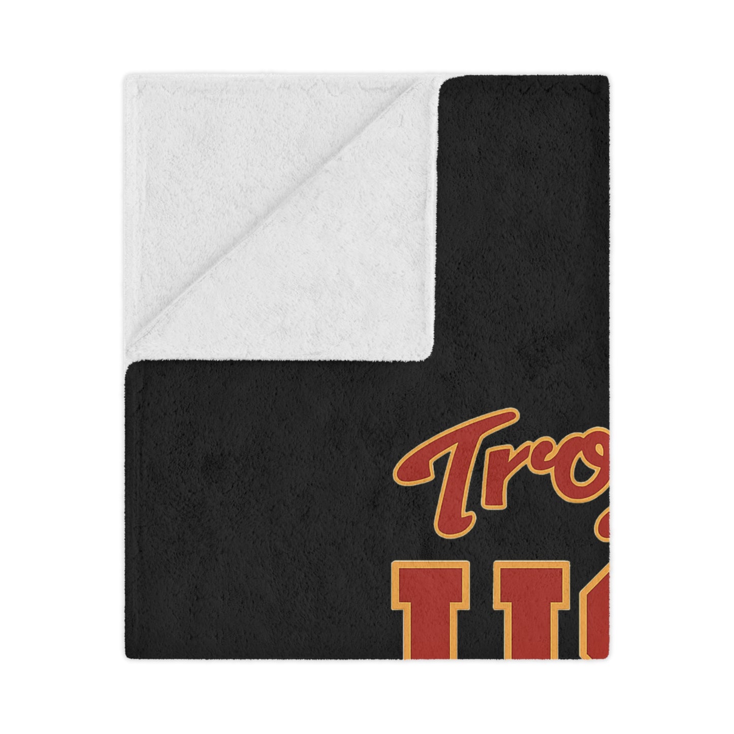 USC - School of Social Work Mini Blanket - Great for your office chair or your couch at home!
