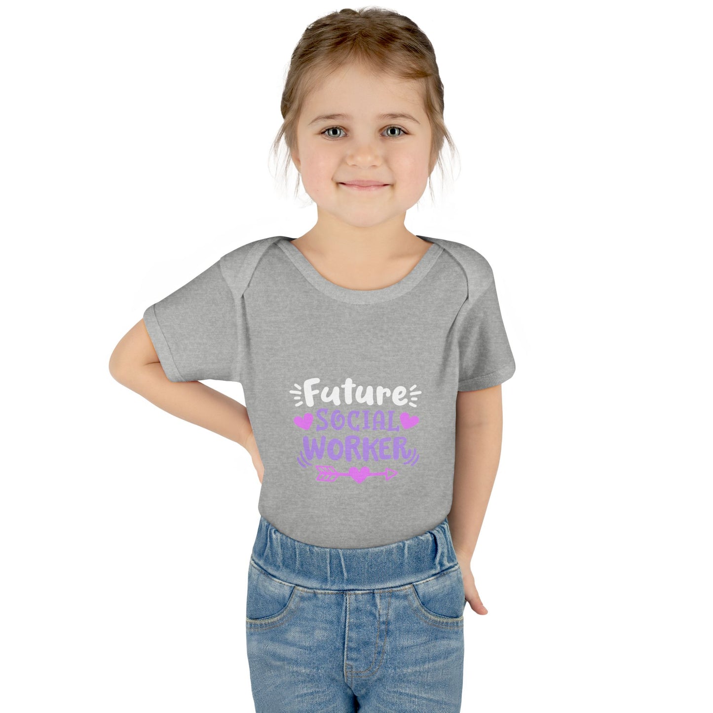 Infant Bodysuit — "Future Social Worker" Cute Baby Onesie