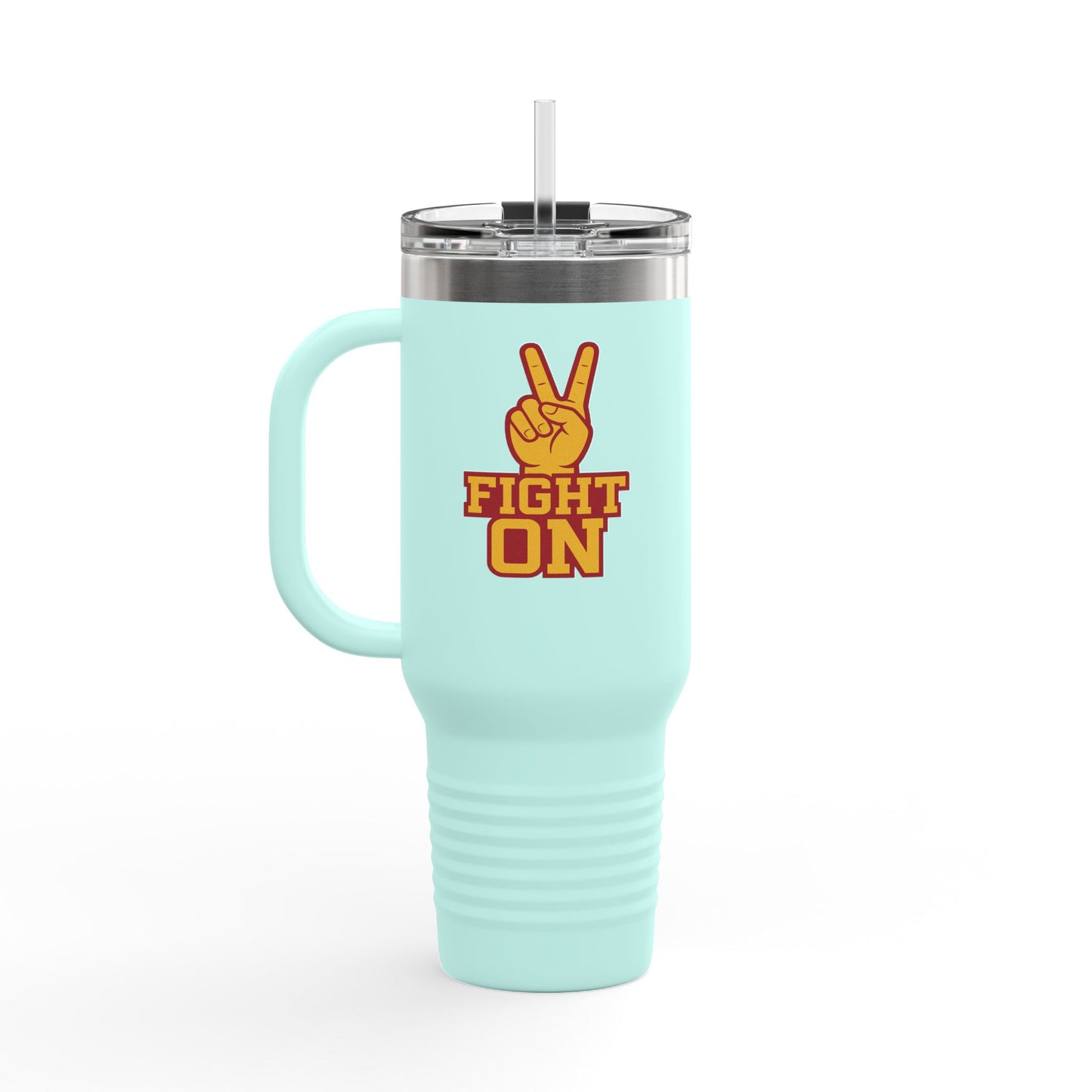USC School of Social Work Insulated Travel Mug - 40oz Coffee Cup for Professionals & Students