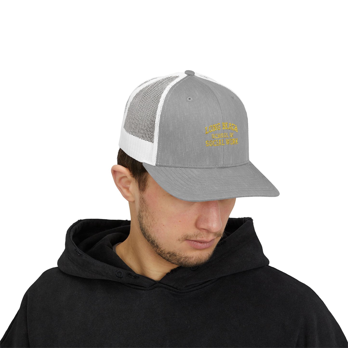 Cal State Long Beach- School of Social Work Snapback Trucker Cap - College Spirit Hat