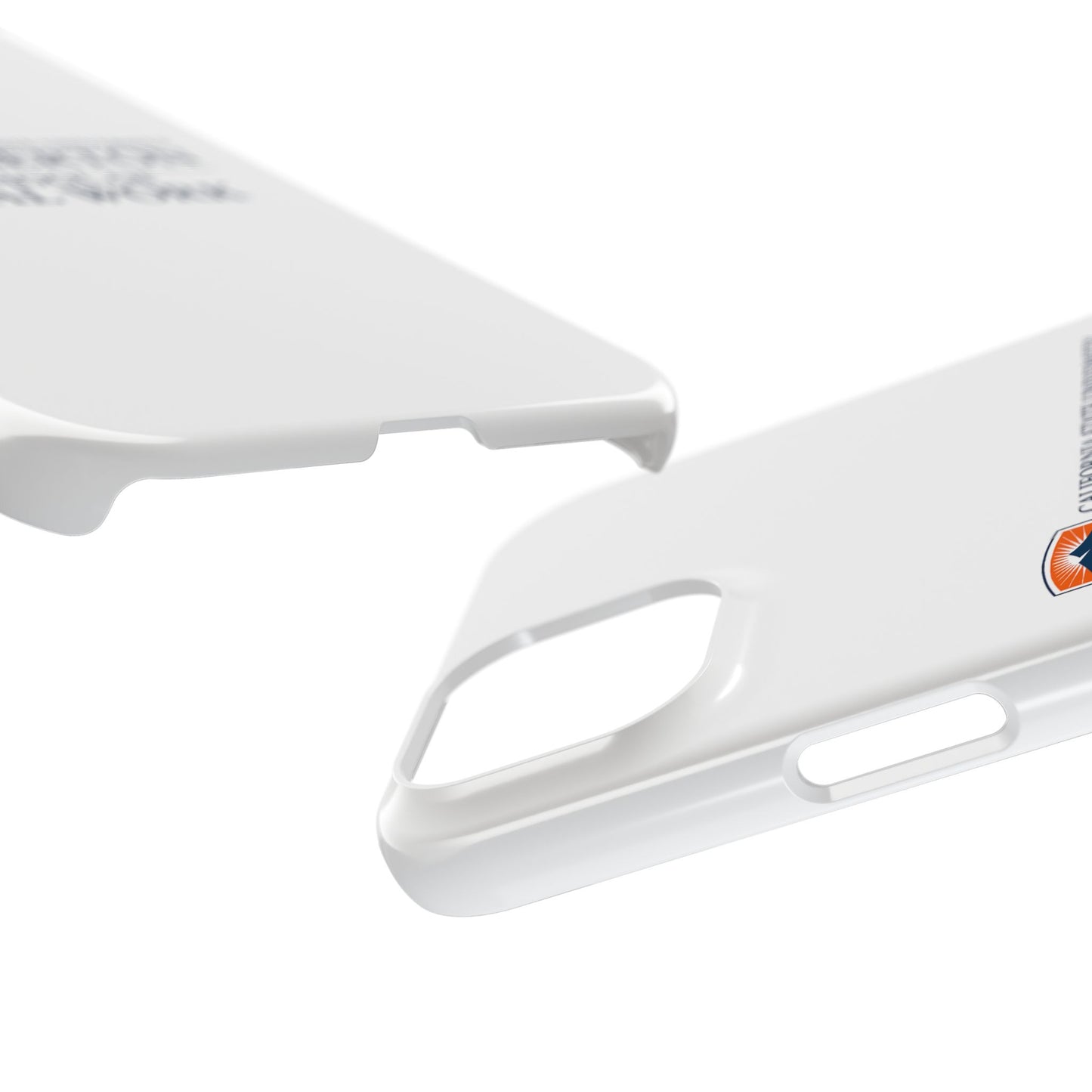 Cal State Fullerton University - Slim I-Phone Case - School of Social Work (White)