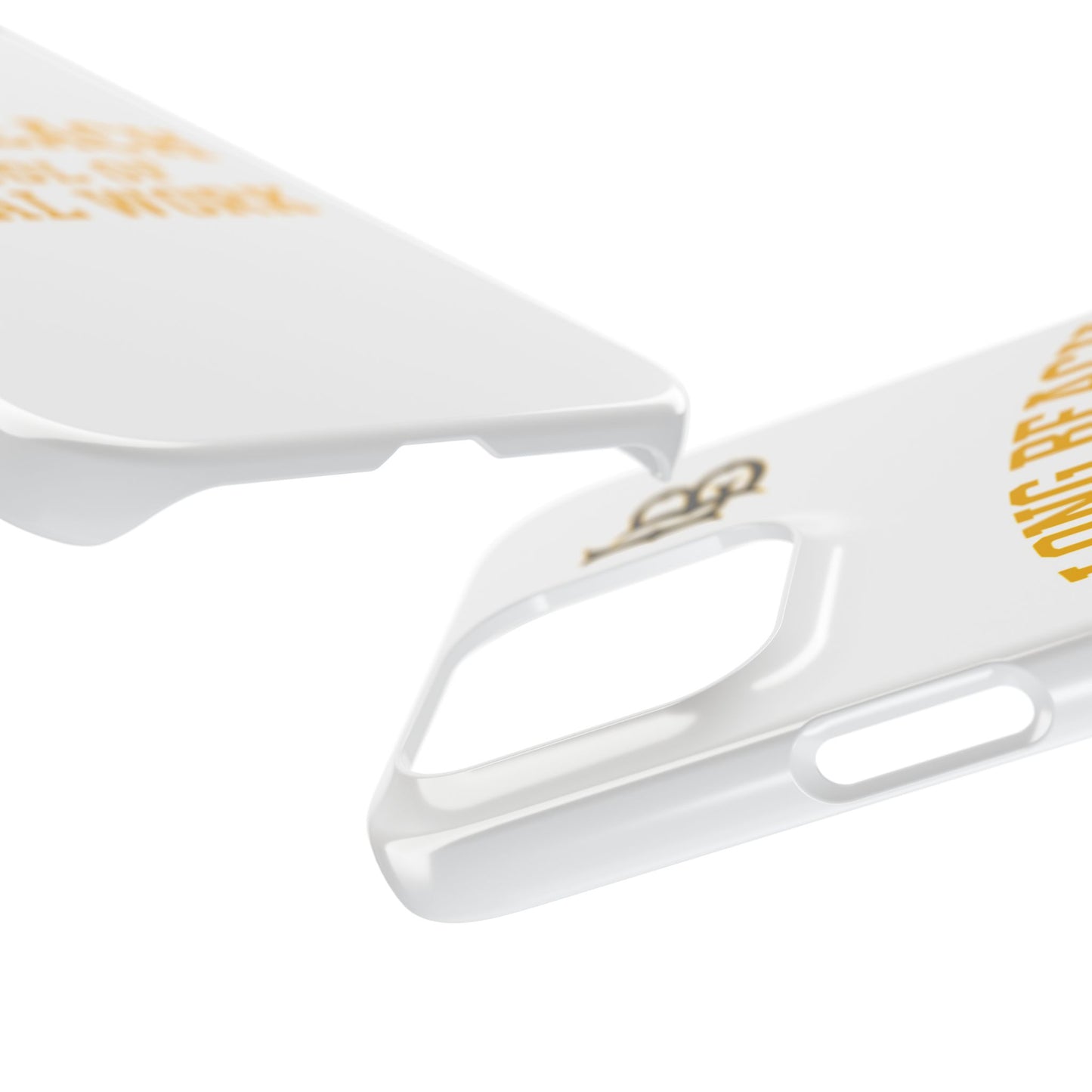 Long Beach State University - Slim I-Phone Case - School of Social Work (White