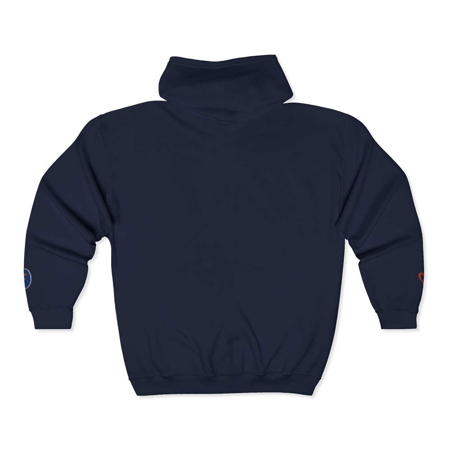 Cal State Fullerton- School of Social Work -Unisex Heavy Blend™ Full Zip Hooded Sweatshirt - Ultimate Comfort for Fans