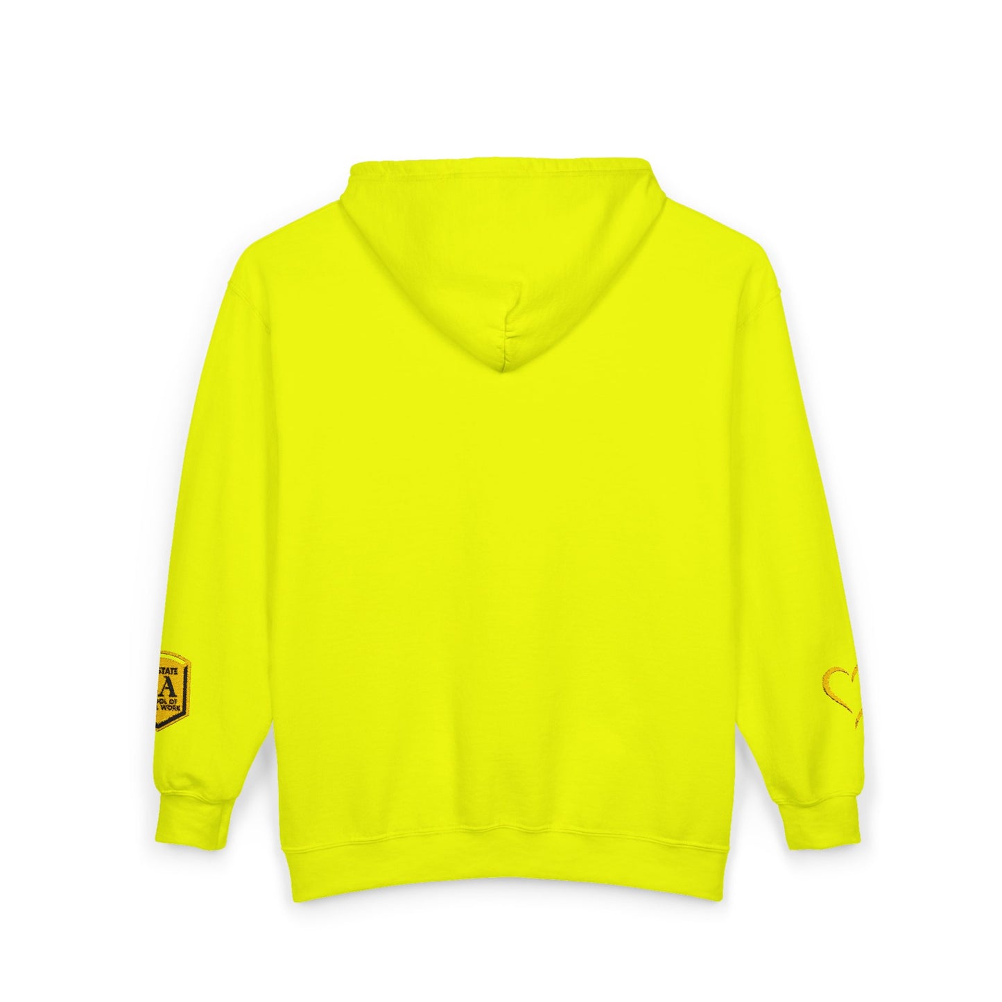 Cal State LA- School of Social Work -Unisex Heavy Blend™ Full Zip Hooded Sweatshirt - Ultimate Comfort for Fans