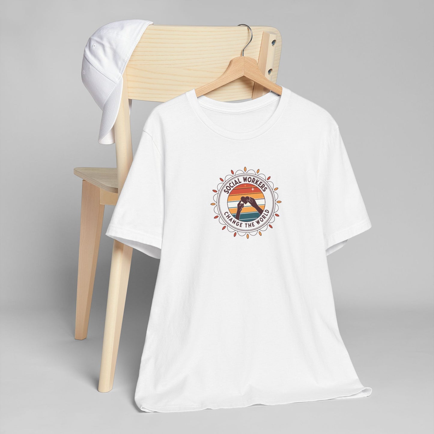 T-Shirt — Soul Worker Retro Sunset Graphic (Find Your Way) - Social Worker