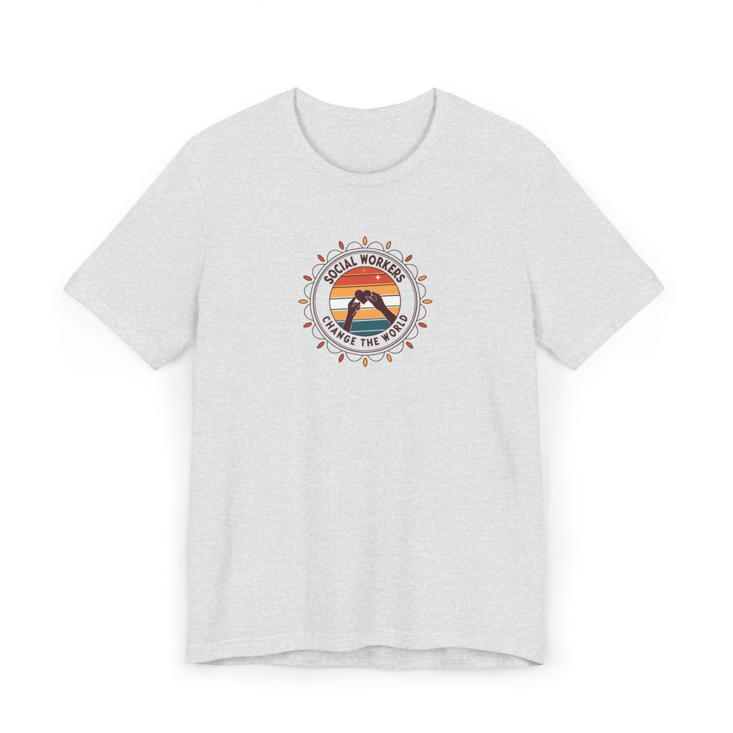 T-Shirt — Soul Worker Retro Sunset Graphic (Find Your Way) - Social Worker