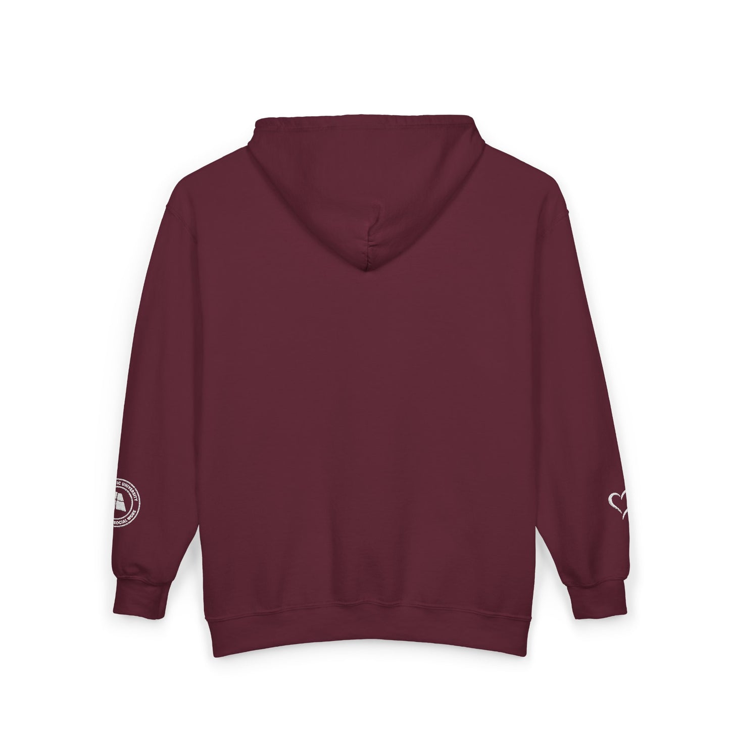 Azusa Pacific University- School of Social Work -Unisex Heavy Blend™ Full Zip Hooded Sweatshirt - Ultimate Comfort for Fans