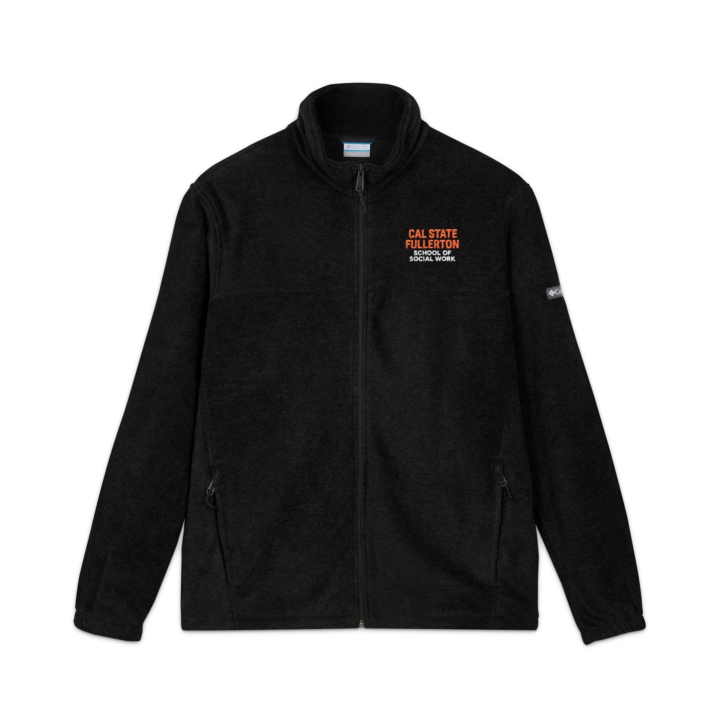 Cal State Fullerton- School of Social Work -Embroidered Unisex Columbia Fleece Jacket - Cozy & Stylish Outdoor Wear