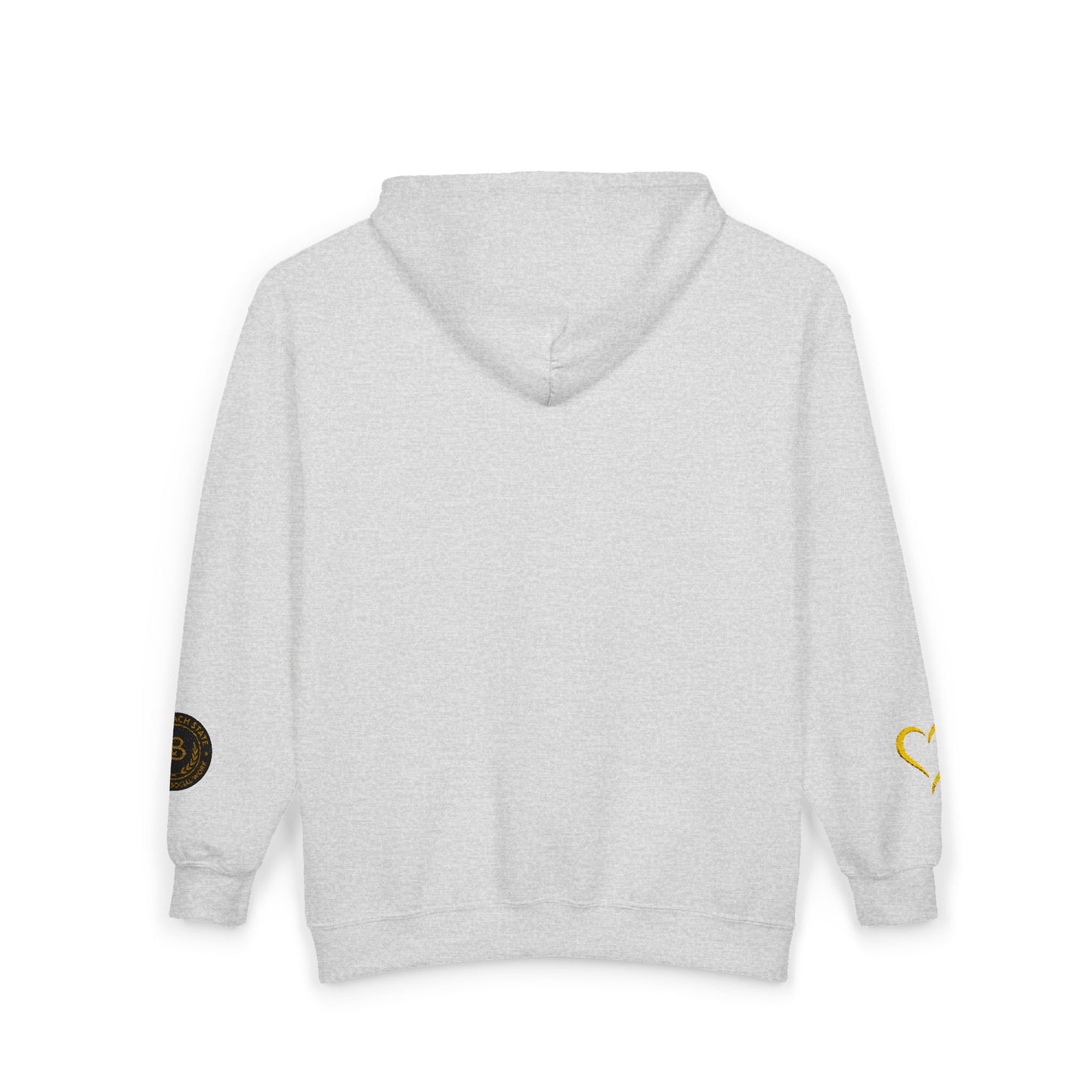 Cal State Long Beach- School of Social Work -Unisex Heavy Blend™ Full Zip Hooded Sweatshirt - Ultimate Comfort for Fans