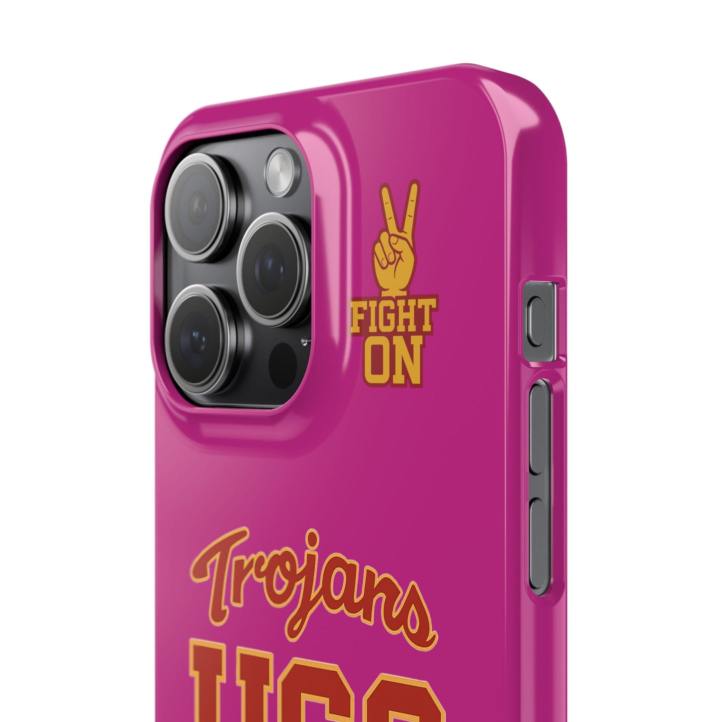USC Trojans Slim I-Phone Case - School of Social Work (Pink)