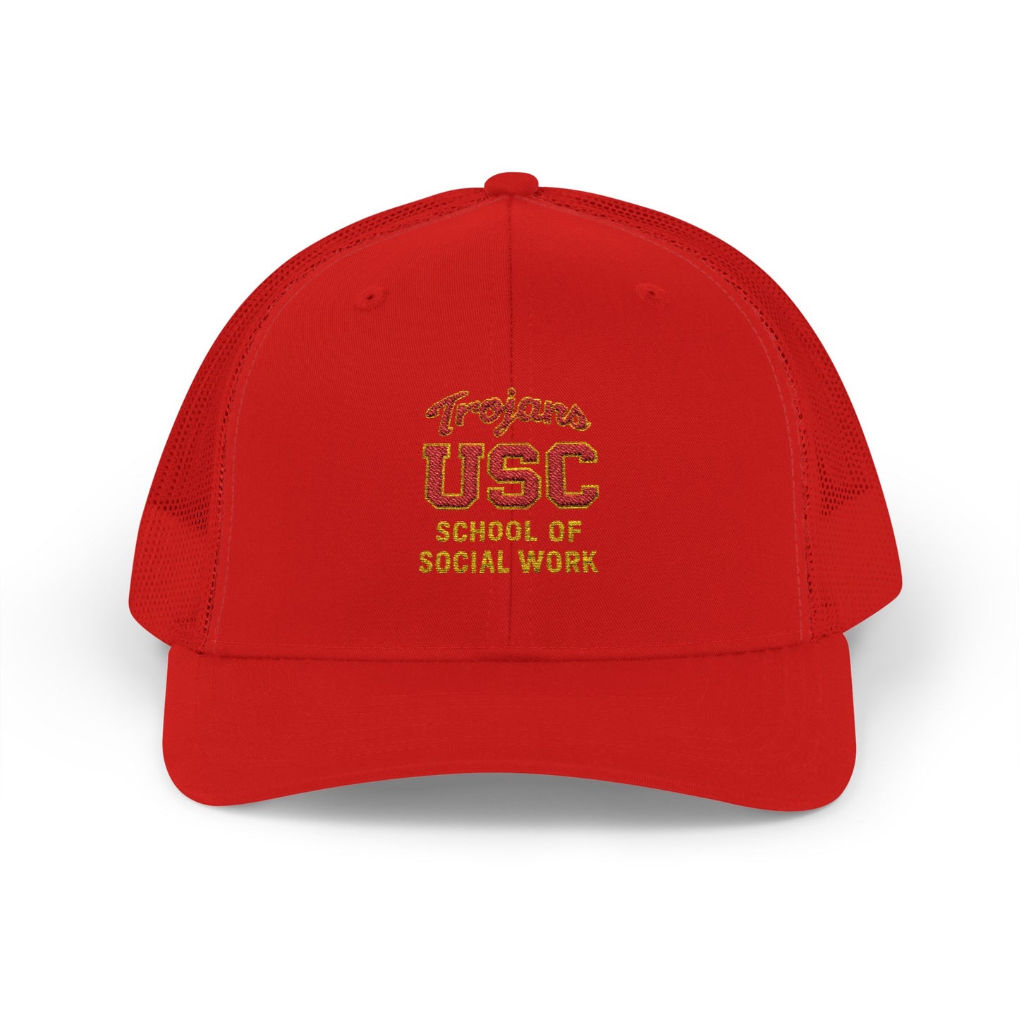 USC School of Social Work Snapback Trucker Cap - College Spirit Hat