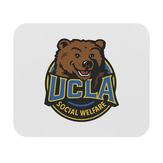 UCLA School of Social Welfare Bear Mouse Pad — College Desk Mousepad