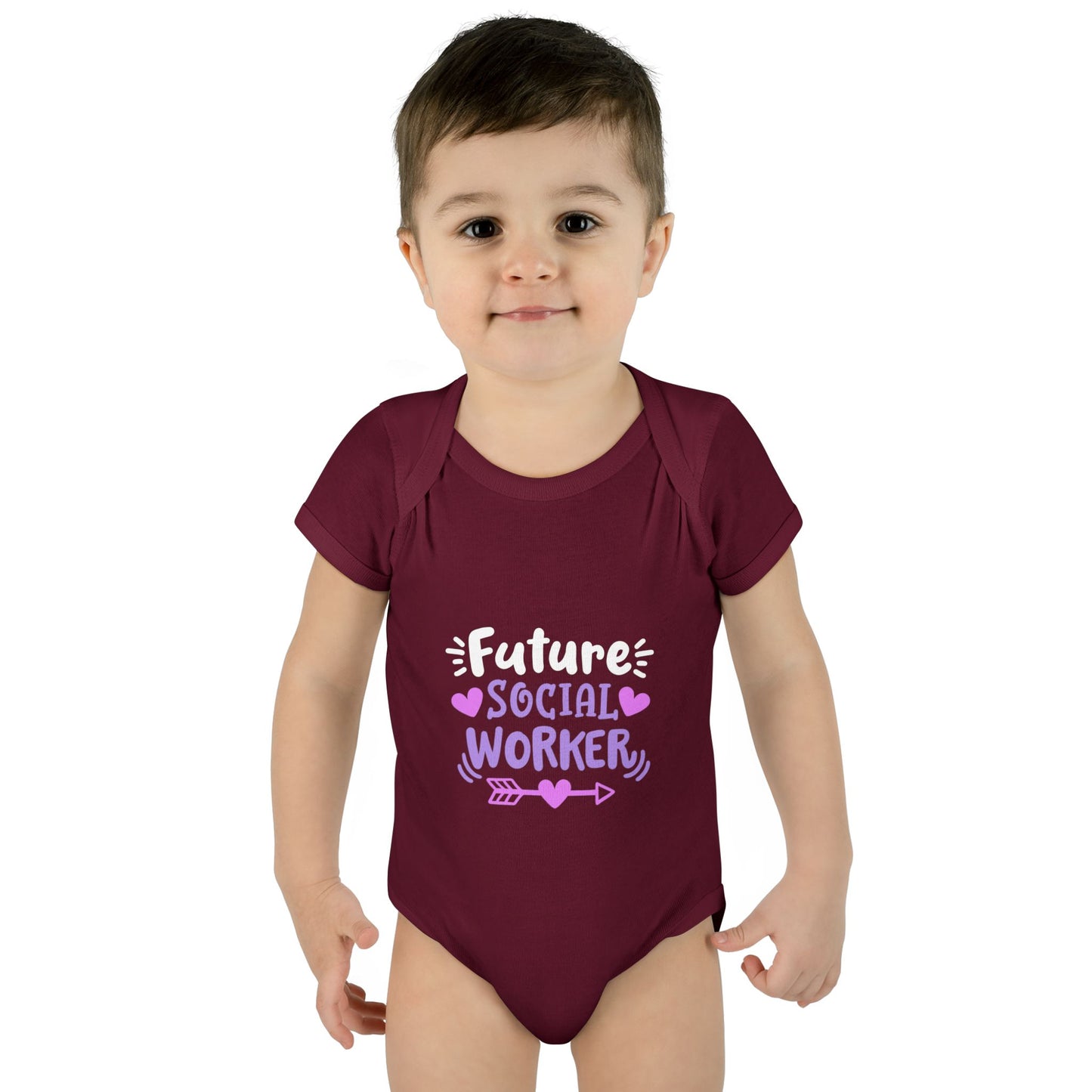 Infant Bodysuit — "Future Social Worker" Cute Baby Onesie