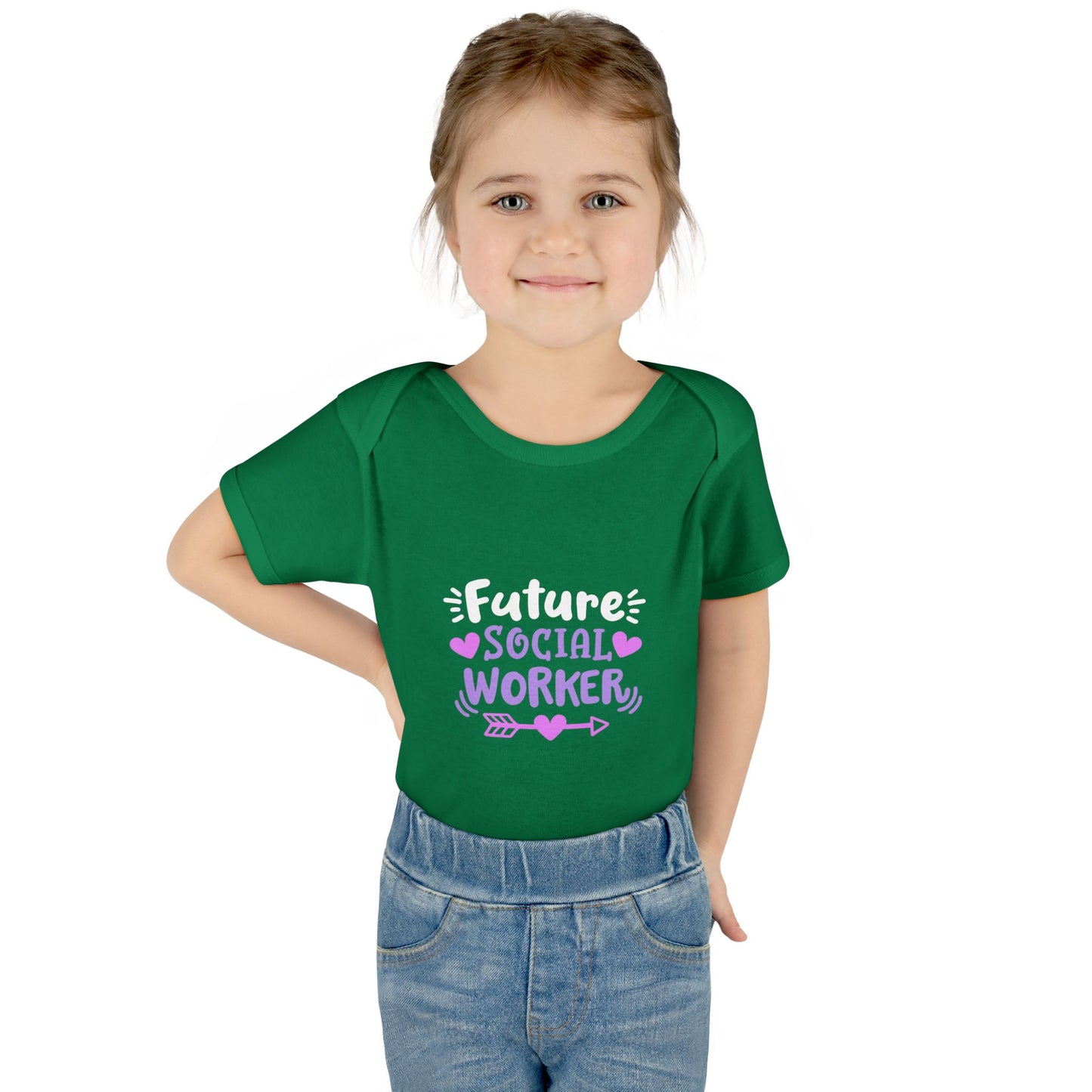 Infant Bodysuit — "Future Social Worker" Cute Baby Onesie