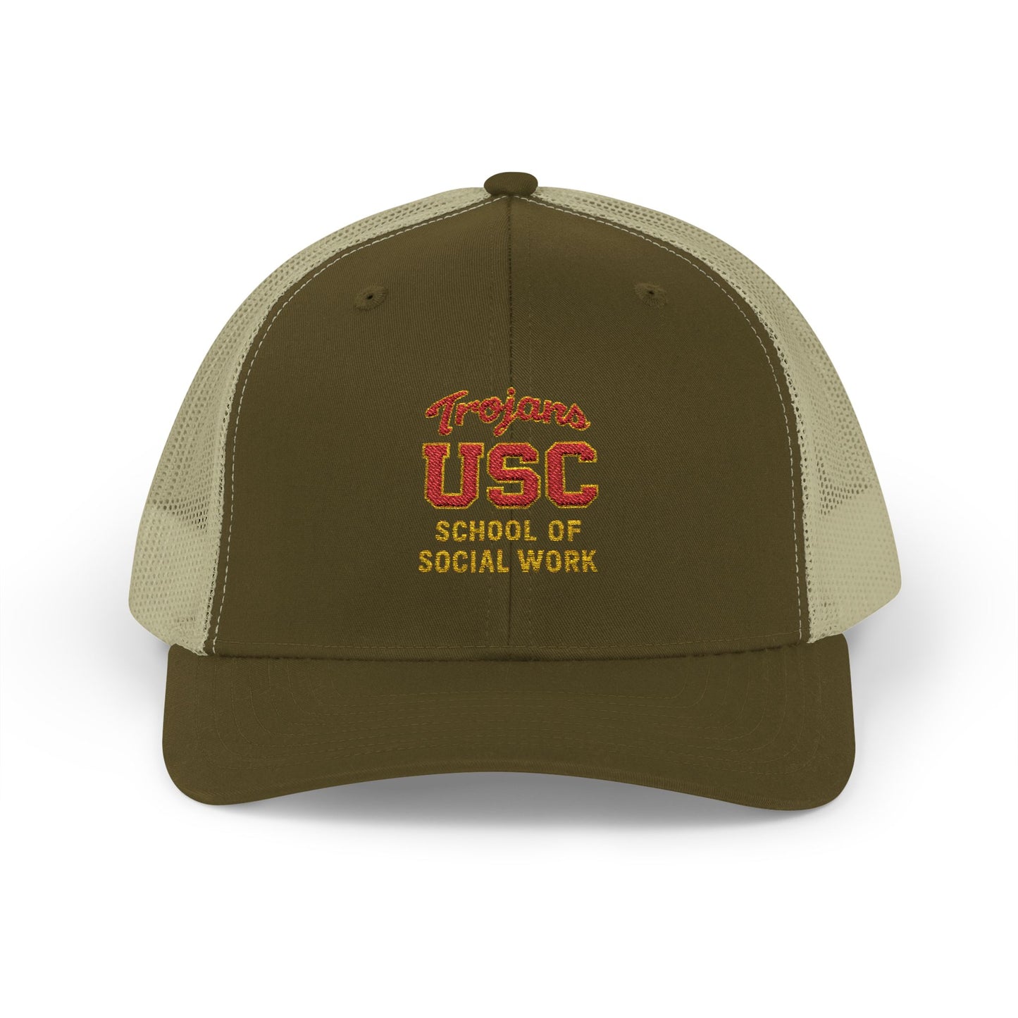 USC School of Social Work Snapback Trucker Cap - College Spirit Hat