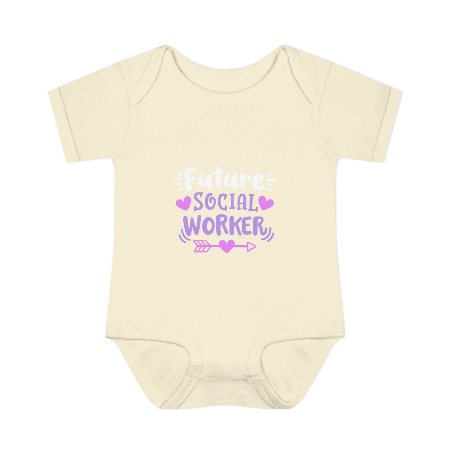 Infant Bodysuit — "Future Social Worker" Cute Baby Onesie