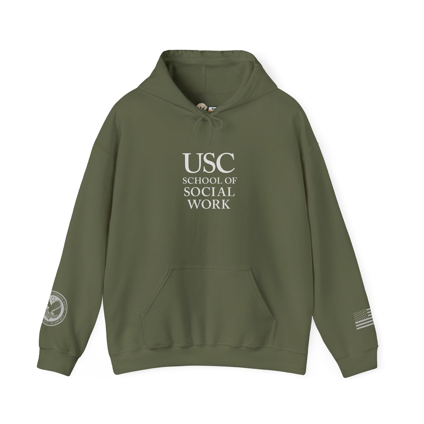 Veteran Affairs - USC School of Social Work Unisex Hoodie - Comfortable & Meaningful