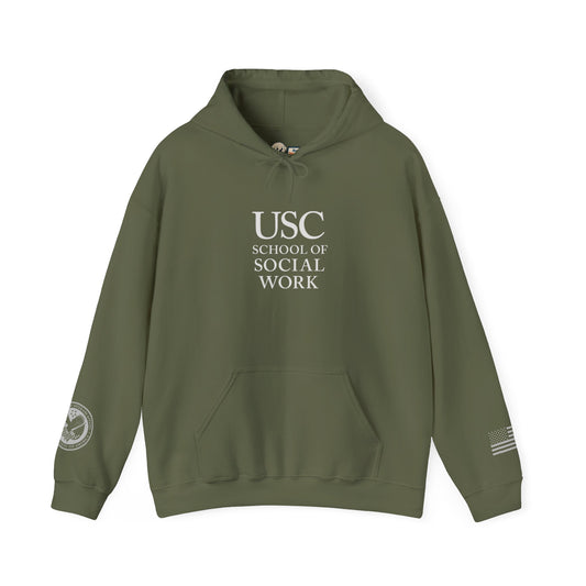 Veteran Affairs - USC School of Social Work Unisex Hoodie - Comfortable & Meaningful