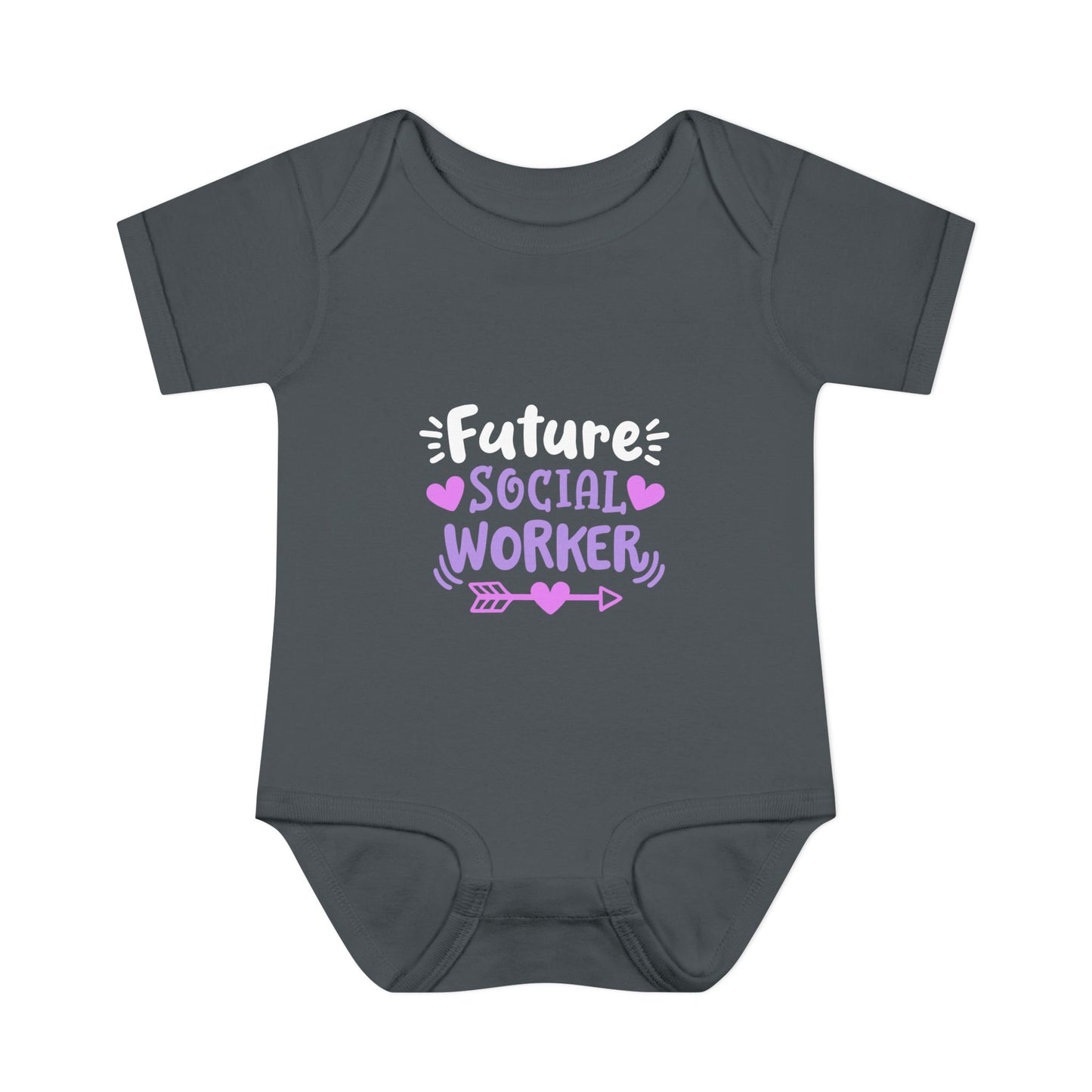 Infant Bodysuit — "Future Social Worker" Cute Baby Onesie