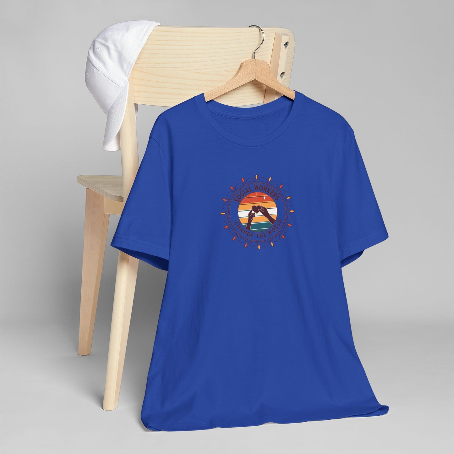 T-Shirt — Soul Worker Retro Sunset Graphic (Find Your Way) - Social Worker