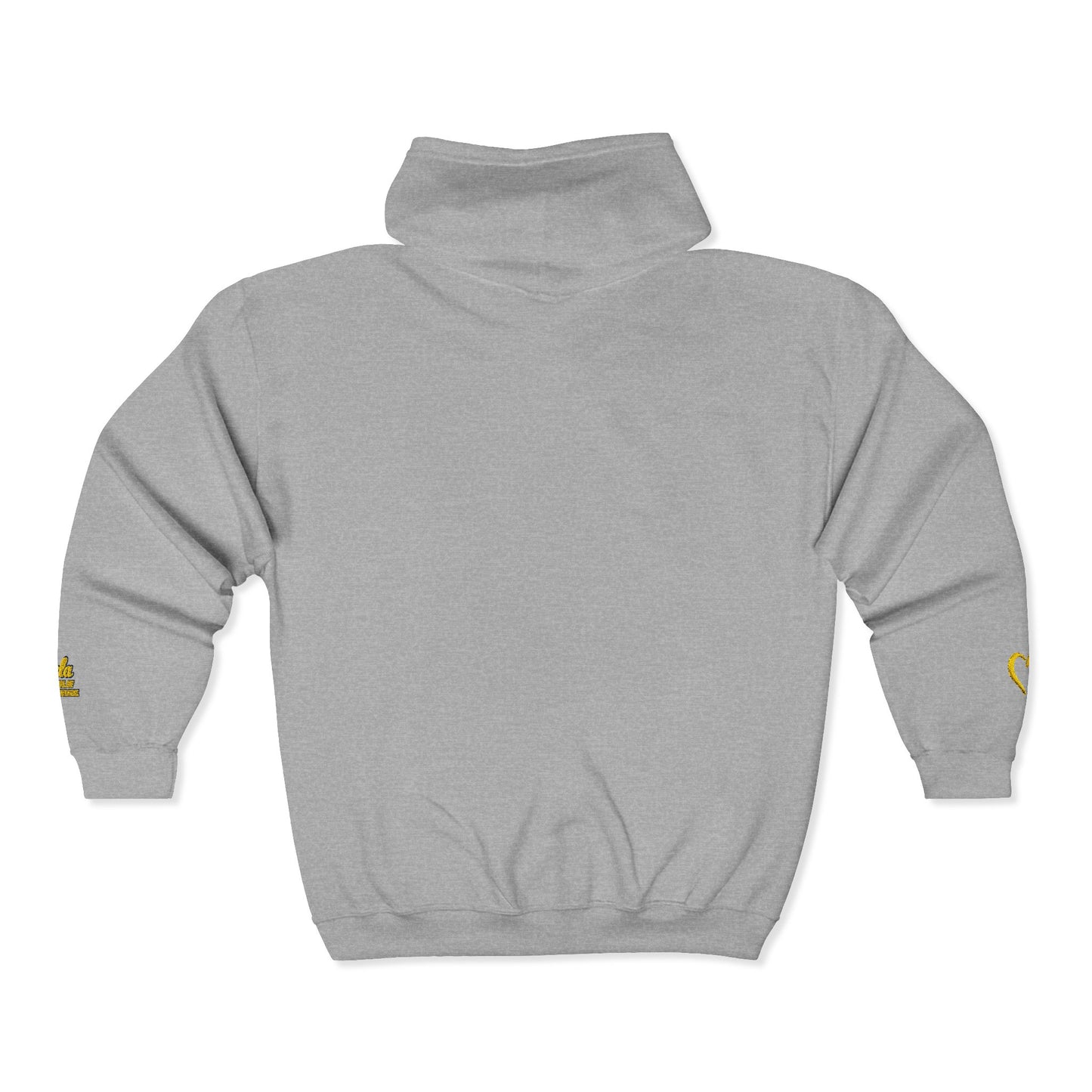 UCLA School of Social Welfare -Unisex Heavy Blend™ Full Zip Hooded Sweatshirt - Ultimate Comfort for Fans